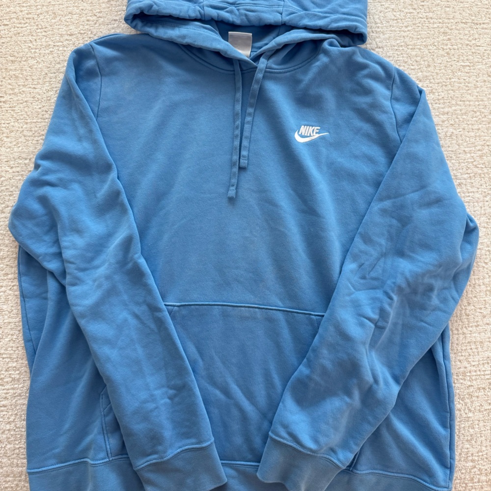 nike blue hoodie